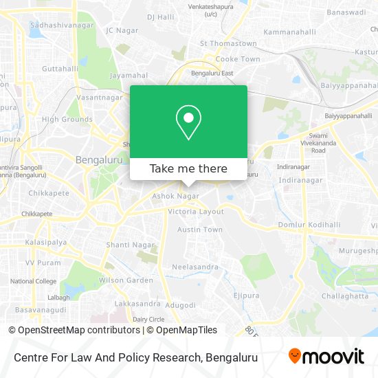 Centre For Law And Policy Research map