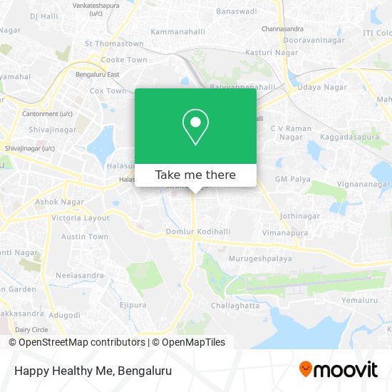 Happy Healthy Me map