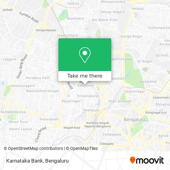 Karnataka Bank map