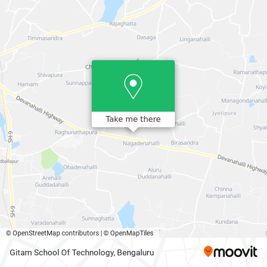 Gitam School Of Technology map