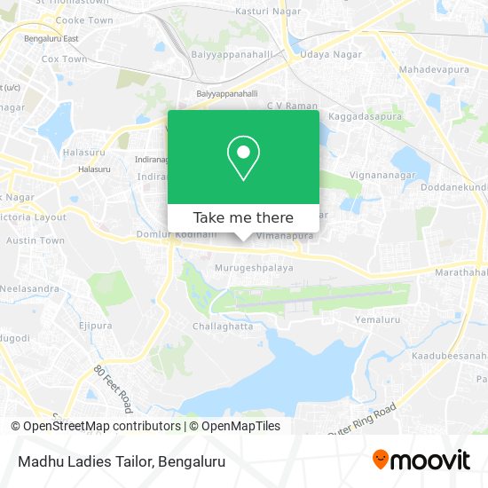 Madhu Ladies Tailor map