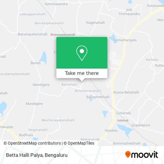 Betta Halli Palya map