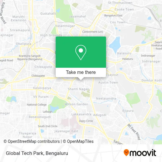 Global Tech Park map