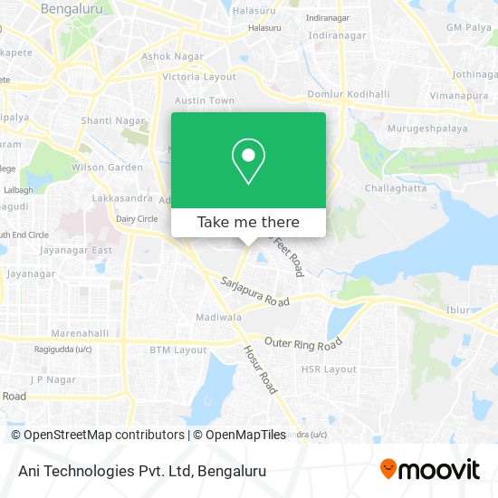 Ani Technologies Pvt. Ltd map