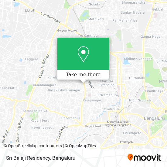 Sri Balaji Residency map