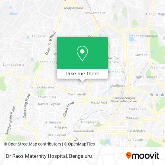 Dr Raos Maternity Hospital map