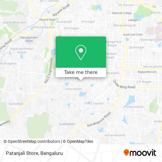 Patanjali Store map