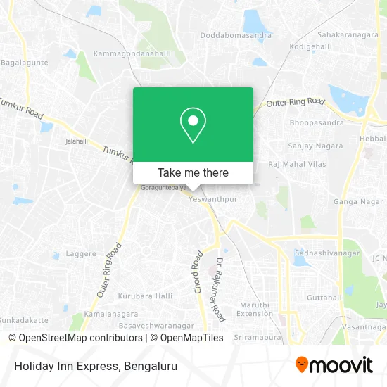 Holiday Inn Express map