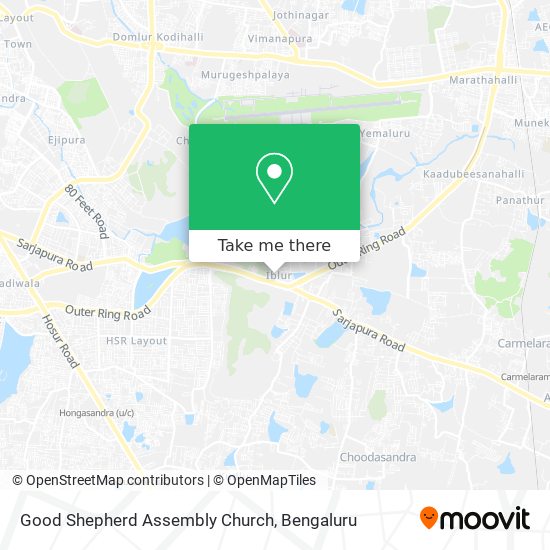 Good Shepherd Assembly Church map