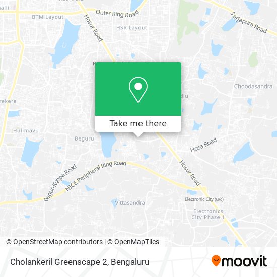 Cholankeril Greenscape 2 map