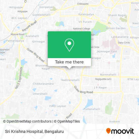 Sri Krishna Hospital map