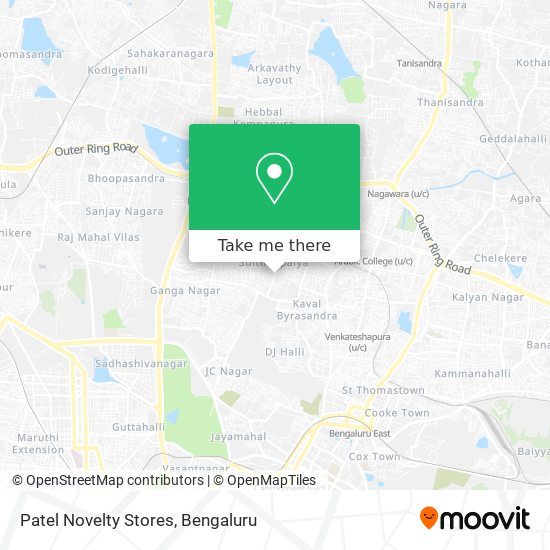 Patel Novelty Stores map