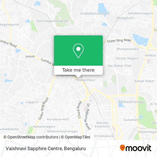 Vaishnavi Sapphire Centre map