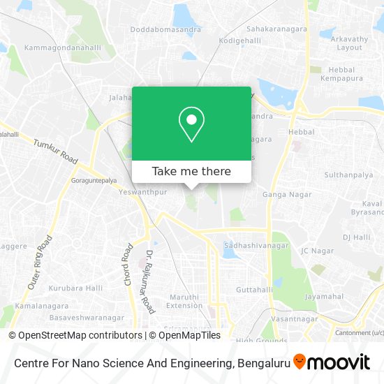 Centre For Nano Science And Engineering map