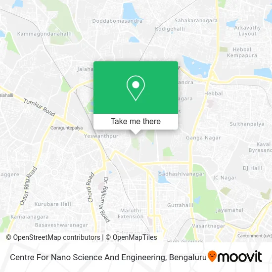 Centre For Nano Science And Engineering map