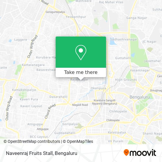 Naveenraj Fruits Stall map