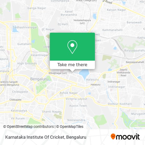 Karnataka Institute Of Cricket map