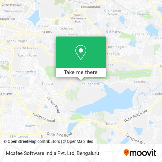 Mcafee Software India Pvt. Ltd map