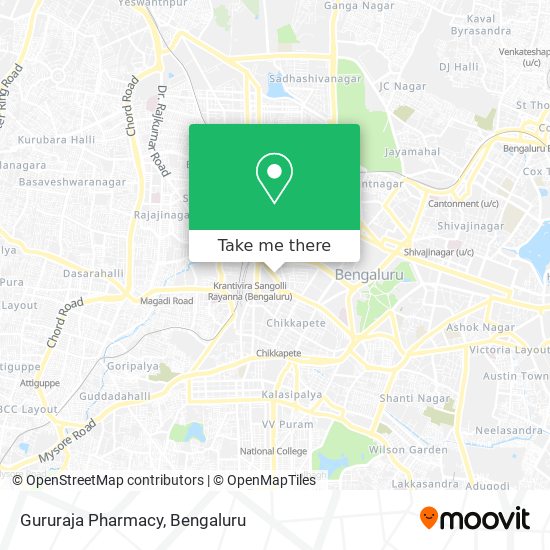 Gururaja Pharmacy map