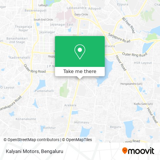 Kalyani Motors map