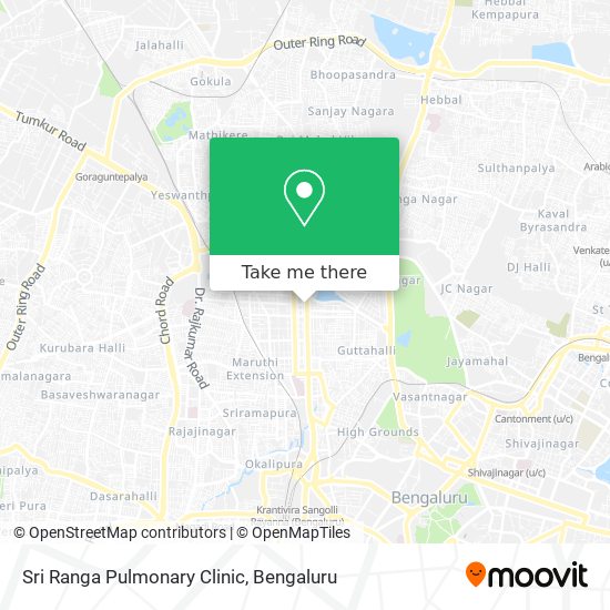 Sri Ranga Pulmonary Clinic map