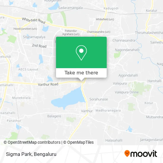 Sigma Park map
