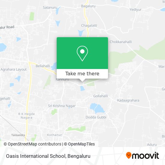 Oasis International School map
