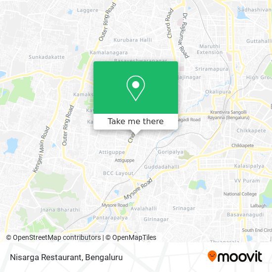 Nisarga Restaurant map