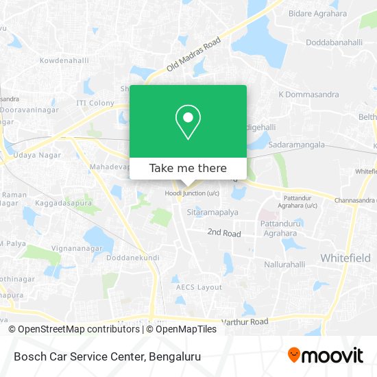 Bosch Car Service Center map