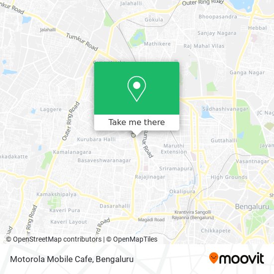 Motorola Mobile Cafe map