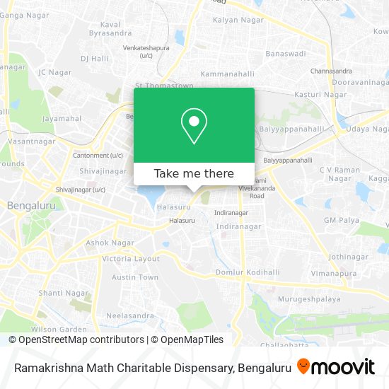 Ramakrishna Math Charitable Dispensary map