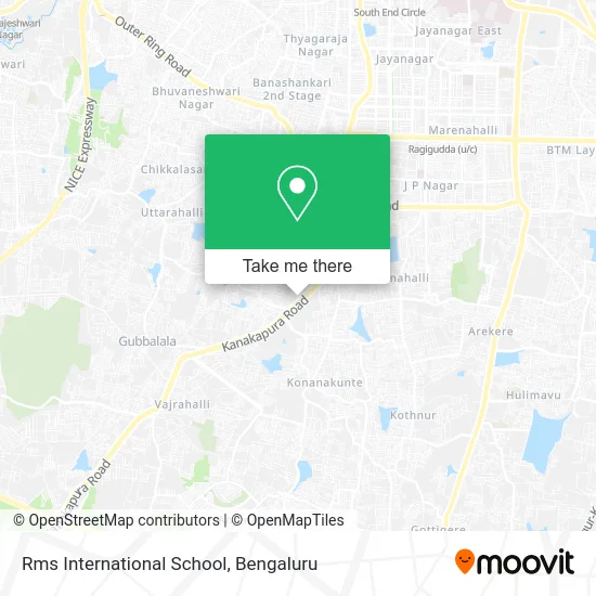 Rms International School map