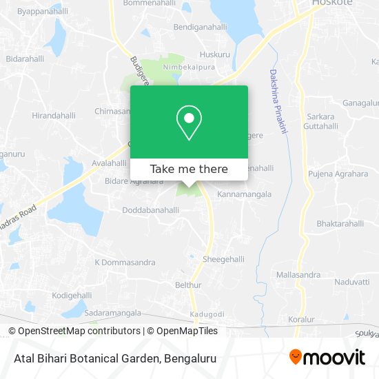 Atal Bihari Botanical Garden map
