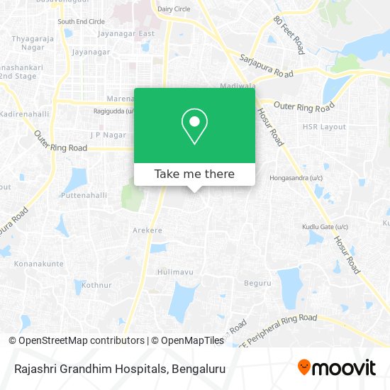 Rajashri Grandhim Hospitals map