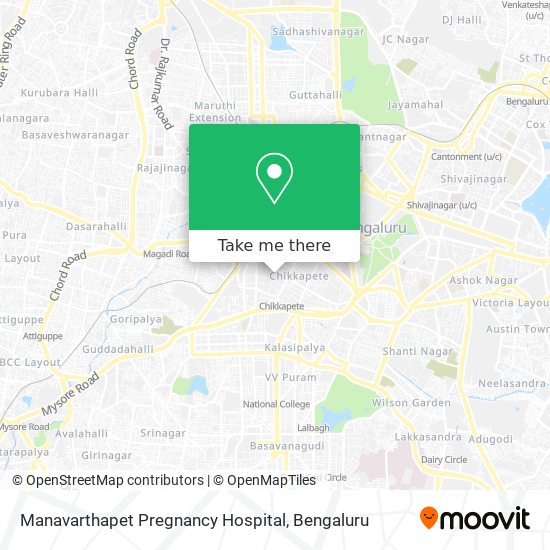 Manavarthapet Pregnancy Hospital map