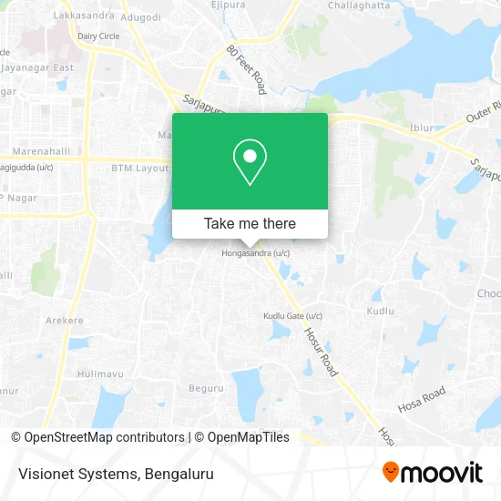 Visionet Systems map