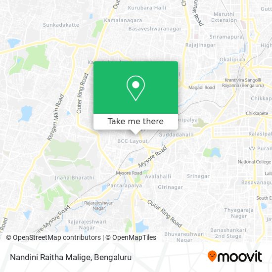 Nandini Raitha Malige map