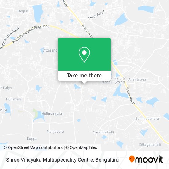 Shree Vinayaka Multispeciality Centre map