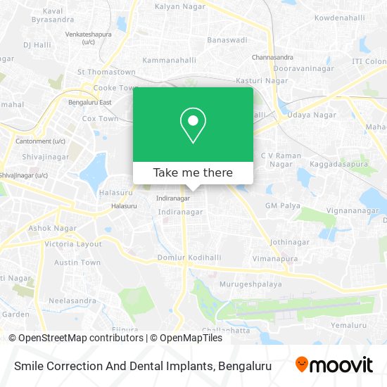 Smile Correction And Dental Implants map