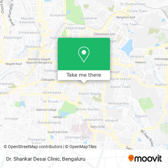 Dr. Shankar Desai Clinic map