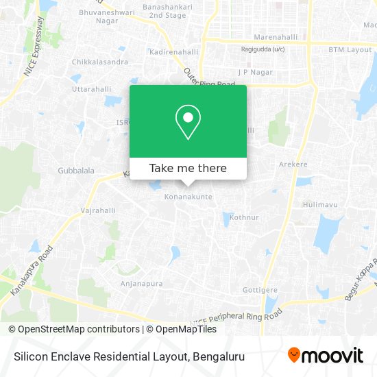 Silicon Enclave Residential Layout map
