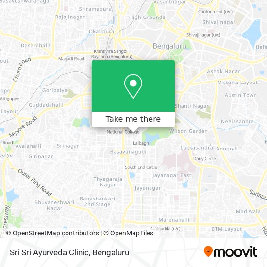 Sri Sri Ayurveda Clinic map