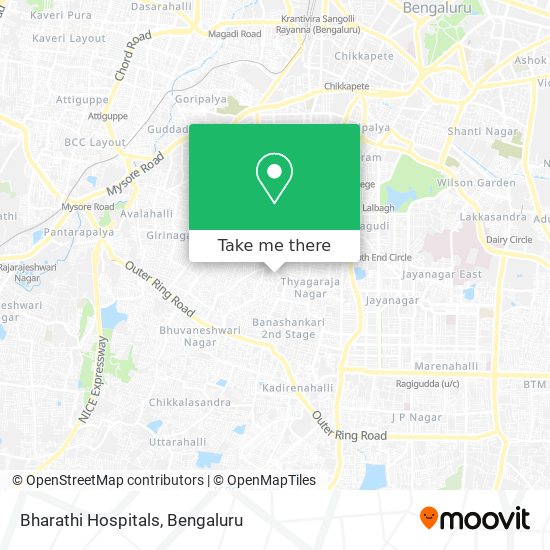 Bharathi Hospitals map