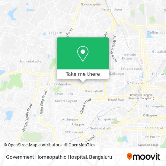 Government Homeopathic Hospital map