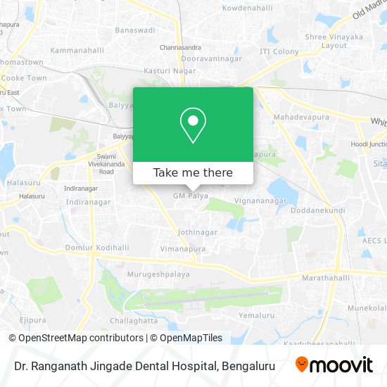 Dr. Ranganath Jingade Dental Hospital map