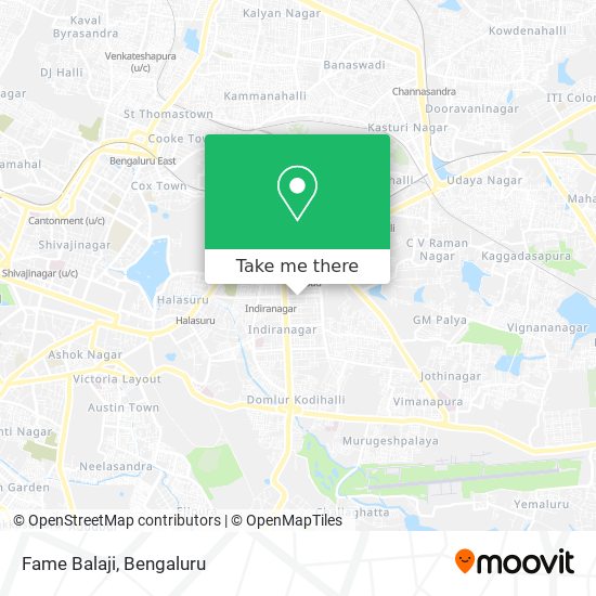 Fame Balaji map