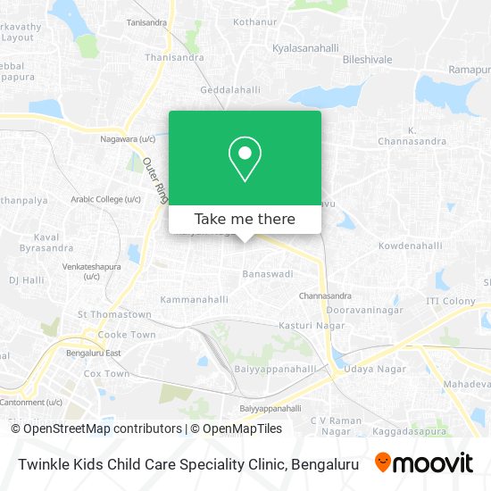 Twinkle Kids Child Care Speciality Clinic map