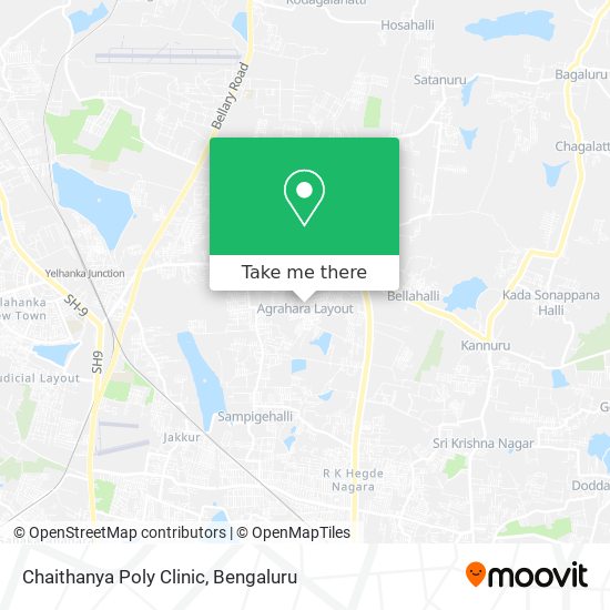 Chaithanya Poly Clinic map