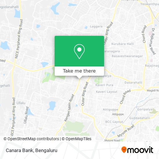 Canara Bank map