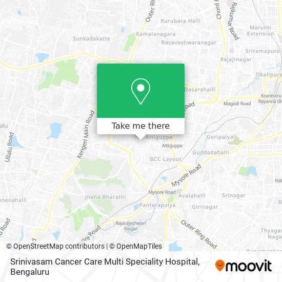 Srinivasam Cancer Care Multi Speciality Hospital map